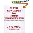 Math Concepts for Food Engineering
