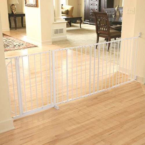 Regalo Maxi Super Wide Walk Thru Gate - White
