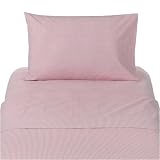 Gingham Full Size 100% Cotton Sheets - Pink