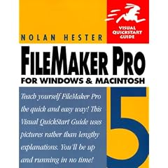 FileMaker Pro X for Windows and Macintosh (Visual QuickStart Guides)