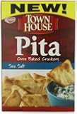 Keebler Town House Pita Crackers, Sea Salt, 9.5 Ounce