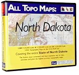 All Topo Maps CD Rom (North Dakota)