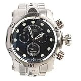 Invicta Men's 1539 Reserve Venom Chronograph Black Dial Stainless Steel Watch