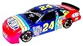 AUTOGRAPHED 1996 Jeff Gordon #24 DuPont Racing RAINBOW WARRIOR Vintage Inscribed Signed Action Collectibles 1/24 NASCAR BWB Diecast Car with COA (1 of only 12,500 produced!)