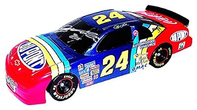 AUTOGRAPHED 1996 Jeff Gordon #24 DuPont Racing RAINBOW WARRIOR Vintage Inscribed Signed Action Collectibles 1/24 NASCAR BWB Diecast Car with COA (1 of only 12,500 produced!)