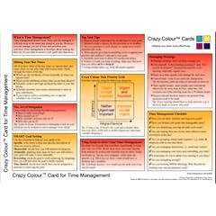 Crazy Colour Quick Reference Card for Time Management: Crazy Colour Card for Time Management