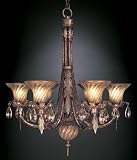 Fine Art Lamps 146942 6LT Chandelier Midsummer Nights Dream Traditional Indoor Lighting