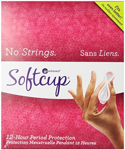 Instead Softcups 12 Hour Feminine Protection,72 Count , Instead-ftru