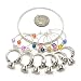 Wine Charms ~ Ring Wine Glass Charms Set of 6