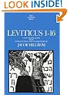 Leviticus 1-16: A New Translation with Introduction and Commentary (Anchor Bible, Vol. 3)