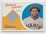 2012 Topps Heritage Clubhouse Collection Game Used Jersey #PS Pablo Sandoval San Francisco Giants