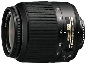 Nikon 18-55mm f/3.5-5.6G ED AF-S DX Nikkor Zoom Lens