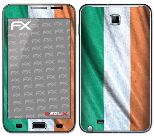 atFoliX Fu&szlig;ball EM 2012 Designfolie - Style dein Samsung Galaxy Note mit der \"Irland Preisvergleich