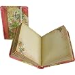 Floral Fans Punch Studio Collage Tiny Book Floral Fans Punch Studio Collage Tiny Book
