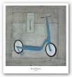 Scoot by Matias Duarte 12"x12" Art Print Poster