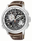 Citizen BY0000-05E Mens Eco Drive Chronograph Alarm Atomic Watch