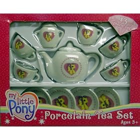 My Little Pony - 13 Piece Porcelain Tea Set