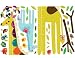 Wallies Peel and Stick Wall Play Giraffe Growth Chart Mural