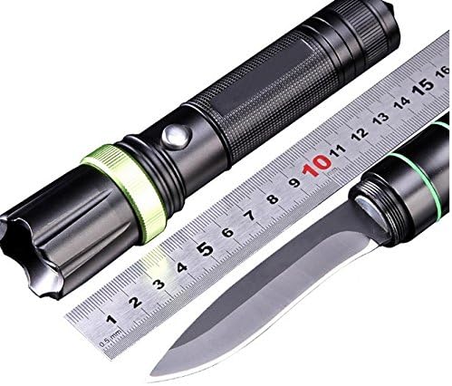Emergency Multifunction Rechargeable Flashlight with Safety Hammer Multifunctional Knife Camping Survival The Brightest Most Flashlight Available Backpacking Hiking Auto Home College