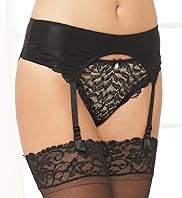 Sheer Suspender Belt