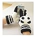 Liying Cute Cartoon Touch Screen Gloves Women gloves Arm Warmer Gloves for girls, ladies, women, female, Christmas gifts, Birthday gifts, etc. (black white cat)
