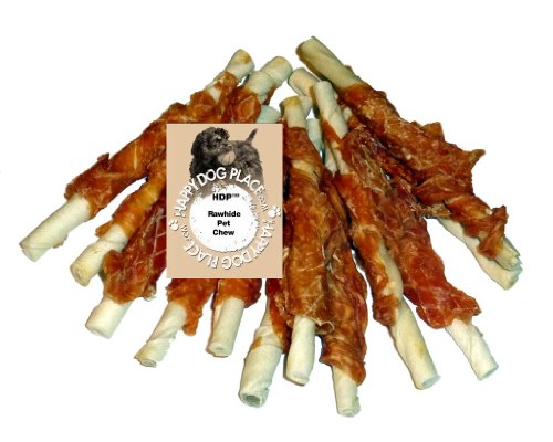 HDP Chicken Hide Dog Treats 72 pack