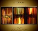 Interaction DIGITAL MODERN ABSTRACT URBAN ART CANVAS