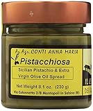 Il Colle Del Gusto Sicilian Pistachios Spread with Extra Virgin Olive Oil, Pistacchiosa, 8.1 Ounce