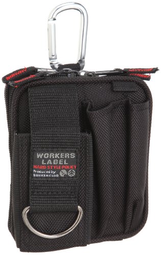 [ワーカーズレーベル] WORKERS LABEL  ベルトクリップ式 携帯電話小物入れバッグ F-55BK