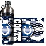 Indianapolis Colts - NFL 24oz Stainless Steel Water Bottle with 360&Acirc;&ordm; Wrap