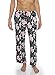 kathy ireland Women's Casual Lounge/Sleepwear Patterned Long Pajama Pant