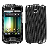 MyBat LG Phoenix / Optimus T Phone Protector Cover - Carbon Fiber