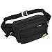 TOP-UP Strongest Men's Multi-Functional Waist Pack Waist Bag Fanny Bag for Hiking Camping,Travel and Other Outdoor Activities (Black)