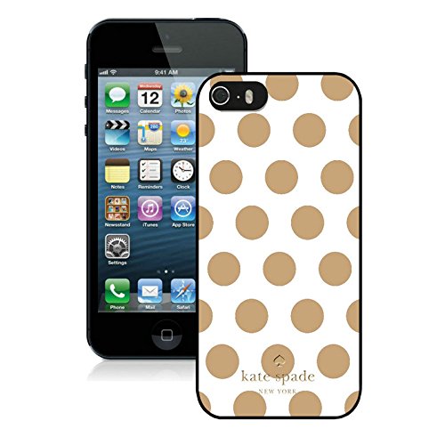 Kate Spade Black 009 iPhone 5S Screen Phone Case Custom and Durable Design