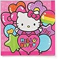 American Greetings Hello Kitty Lunch Napkins, 16 Count, Party Supplies Novelty, Multicolor