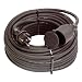 as-Schwabe 60371 Gummi-Verl�ngerung schwarz, 10 m H07RN-F 3G1,5, 230V/16A, Aussenbereich IP44