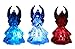 Brightpik - Set of 3 LED Battery Operated Color Changing Angels