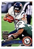 2011 Topps Football Card # 330 Arian Foster / (white jersey) - Houston Texans - NFL Trading Card in a Protective Case!