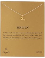 Dogeared "Reminders" Begin Birdy Pendant Necklace, 18"
