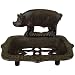 Pig Motif Cast Iron Antique Look Soap Dish