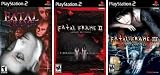 Fatal Frame Complete Collection (I, II and III) for PS2