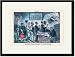 Black Framed/Matted Print 17x23, Puck Magazine: A Modern Improvement in Journalism