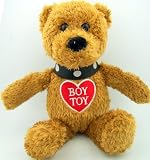 8" Valentines Day Heart Toy Teddy Bear Brown Plush Boy Toy Heart