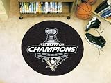 Pittsburgh Penguins Stanley Cup NHL Champions 2009 Hockey Puck Mat