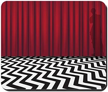 CafePressBlack Lodge Twin Peaks Mousepad Non-Slip Rubber Gaming Mousepad