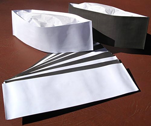 Paper Soda Jerk Food Servers Hat * Set of 12 * Party Planner