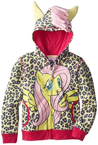 My Little Pony Little Girls' Leopard Print Hoodie