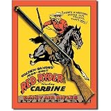 Daisy Red Ryder Cowboy Carbine Air Rifle Retro Vintage Tin Sign
