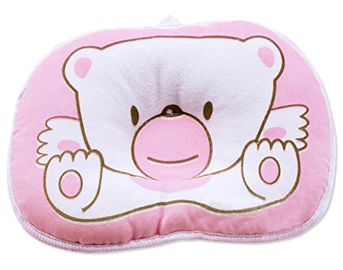 Purchase UZZO Cute Bear Stereotypes Pillow Newborn Baby Boy Girl Kids Anti-roll Pillow Sleeping Supp...