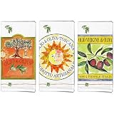 Jill Butler Olive Branch Kitchen Towel Collection, Set of 3